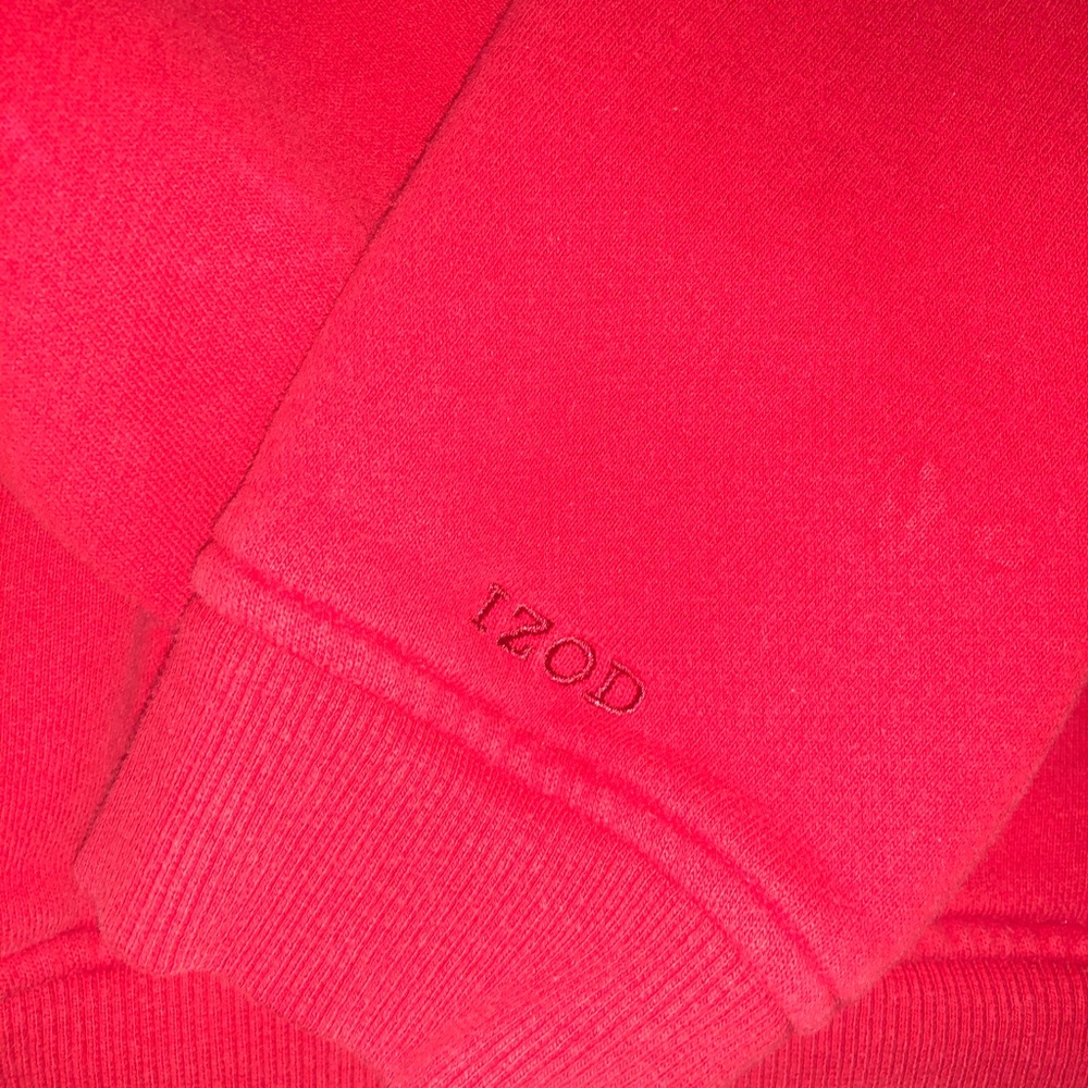 IZOD red pullover